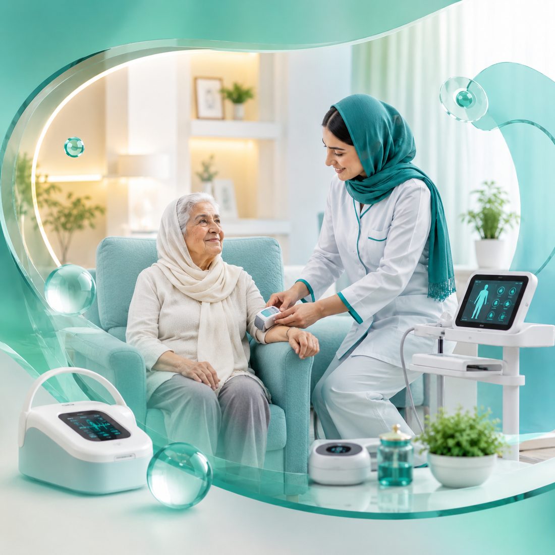 خدمات درمانی در منزل